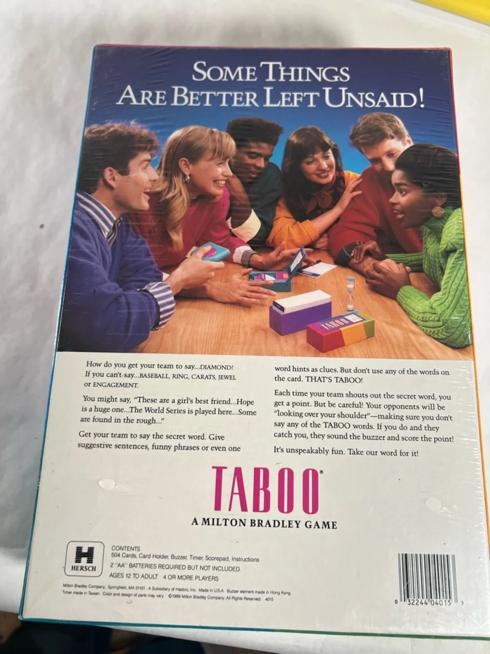 Taboo sealed hasbro